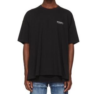 Balenciaga Speedhunter Double Hem T-shirt,Black S